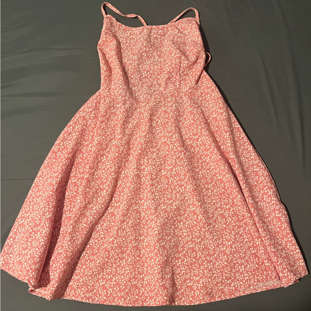 Pink Flower Dress